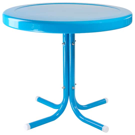 22" Outdoor Retro Tulip Side Table By Northlight in Blue | 19" x 22" | Michaelsยฎ